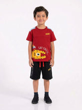 Boys'2-Piece "ROAR!" T-Shirt & Shorts Set