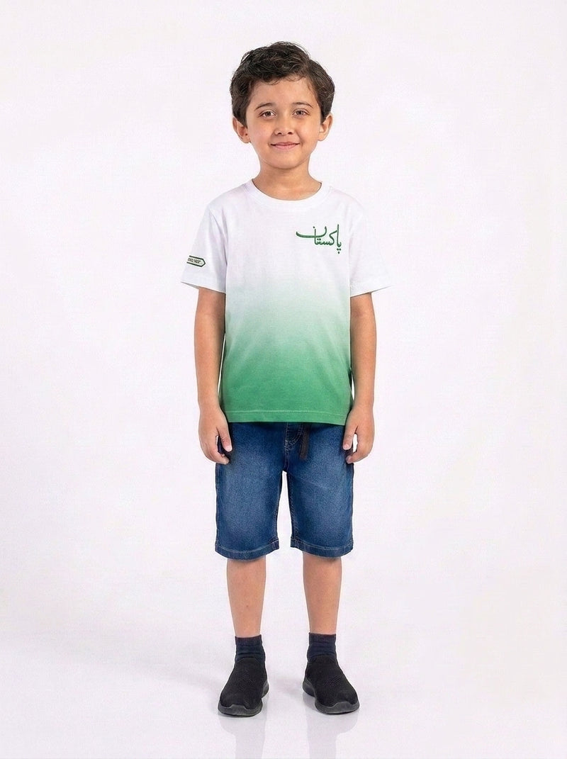 Boys Jersey Round Neck T-Shirt(14 August)