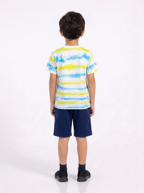 Boys Jersey T-Shirt With Shorts