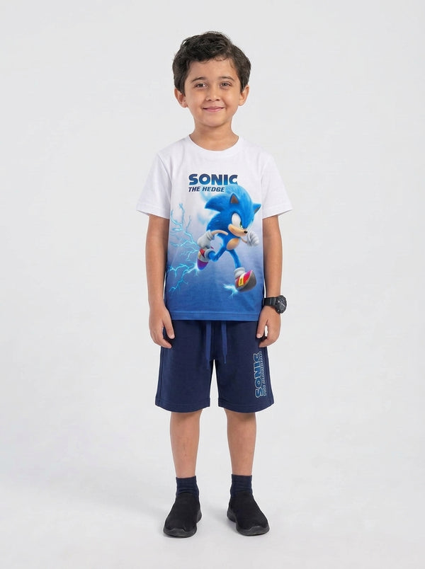 Boys Jersey T-Shirt With Shorts
