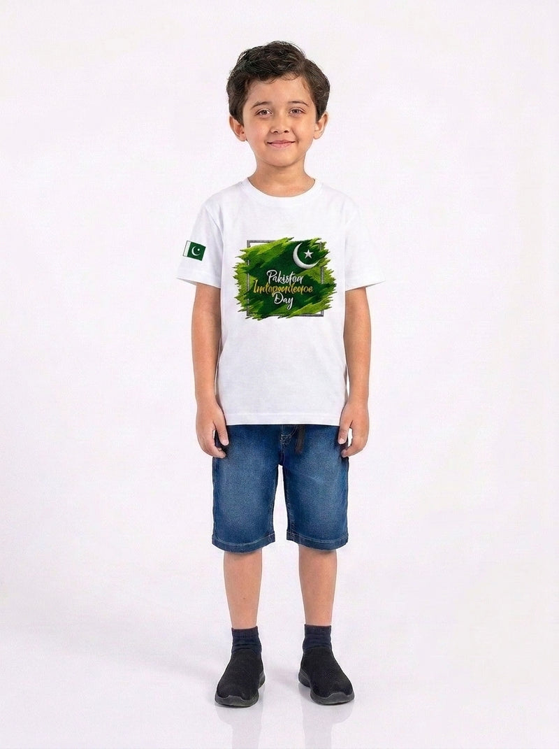 Boys Jersey Round Neck T-Shirt(14 August)