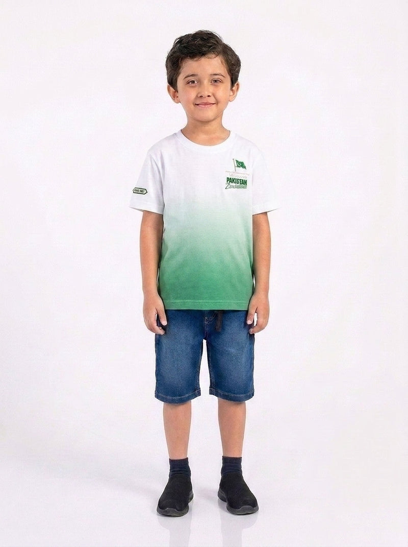 Boys Jersey Round Neck T-Shirt(14 August)