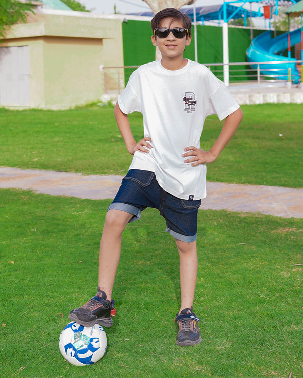 BOYS JERSEY ROUND NECK T-SHIRTS (SPORTY CLUB)