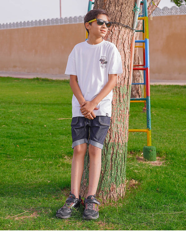 BOYS JERSEY ROUND NECK T-SHIRTS (SPORTY CLUB)