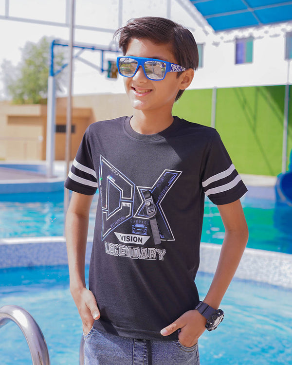 BOYS JERSEY ROUND NECK T-SHIRTS (DX LEGENDARY)