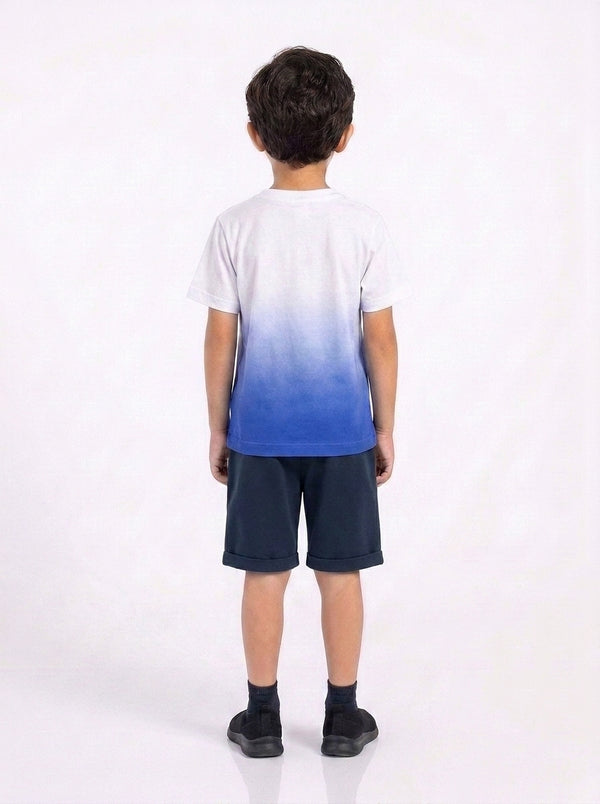 Boys Jersey T-Shirt With Shorts