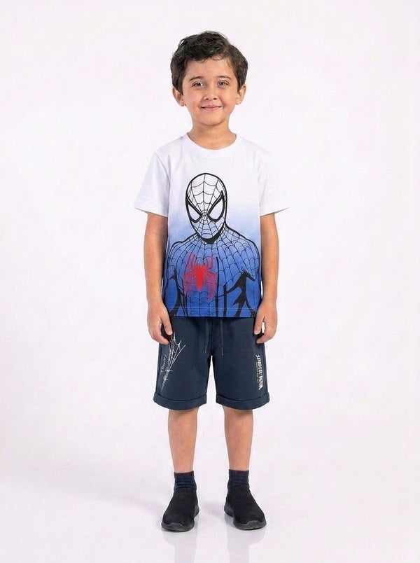 Boys Jersey T-Shirt With Shorts