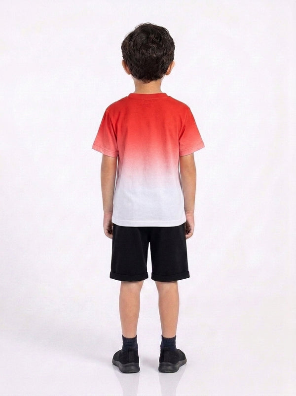 Boys Jersey T-Shirt With Shorts