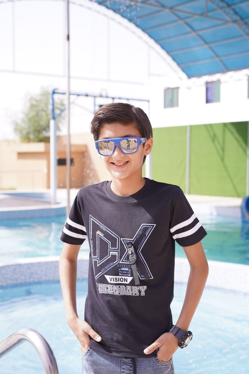 BOYS JERSEY ROUND NECK T-SHIRTS (DX LEGENDARY)