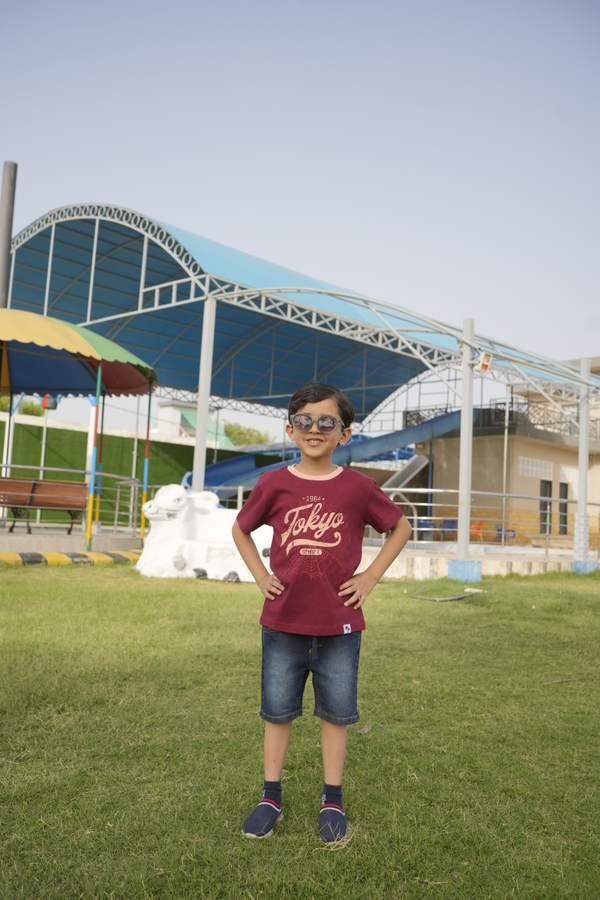 BOYS JERSEY ROUND NECK T-SHIRTS (SPIDER)
